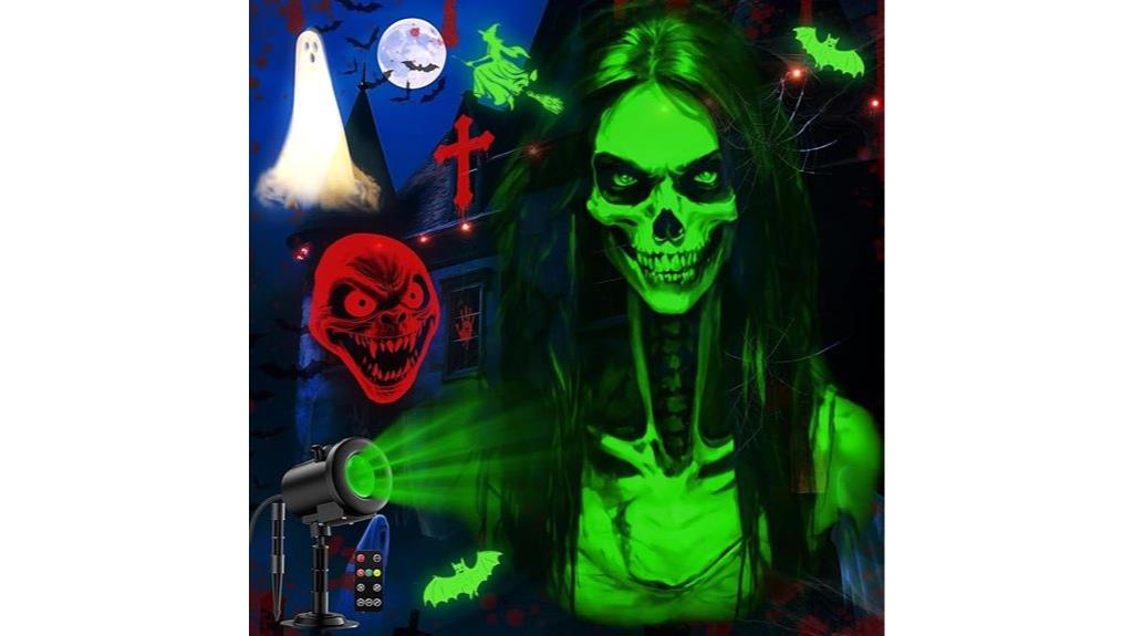 multiple halloween projection patterns