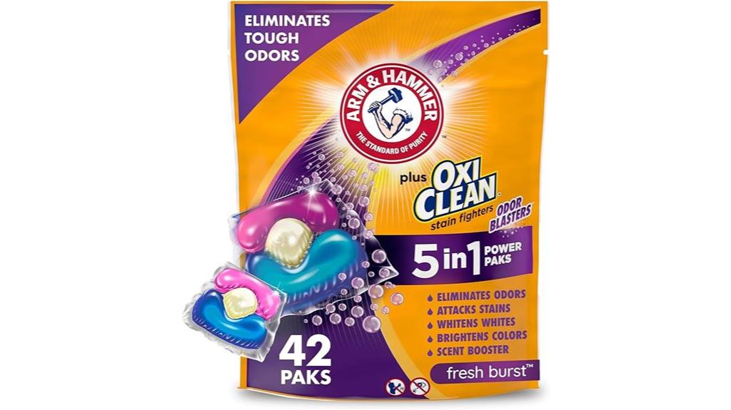 multipurpose laundry detergent paks