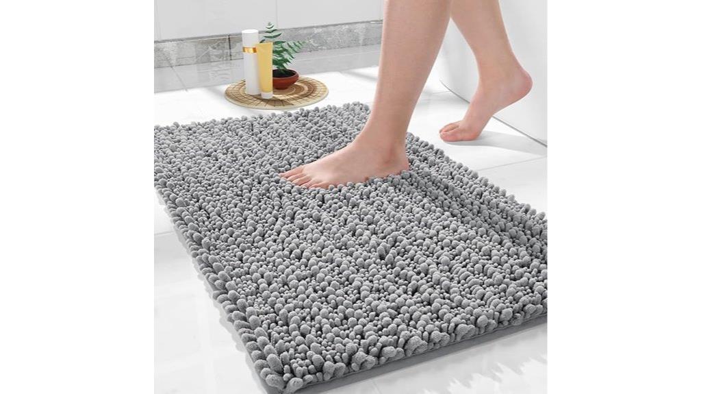 non slip washable bathroom rug