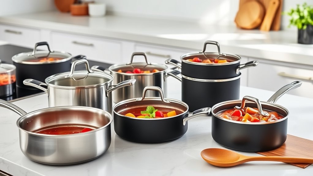 nonstick saucepan selection criteria