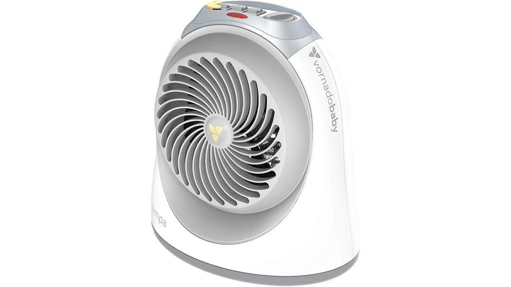 nursery heater with safety