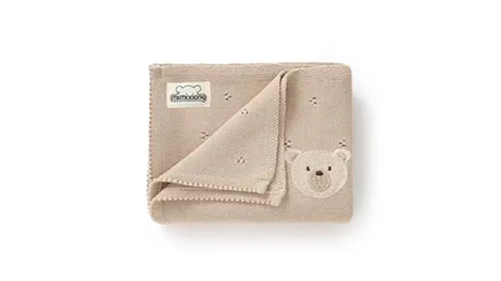 organic cotton baby blanket