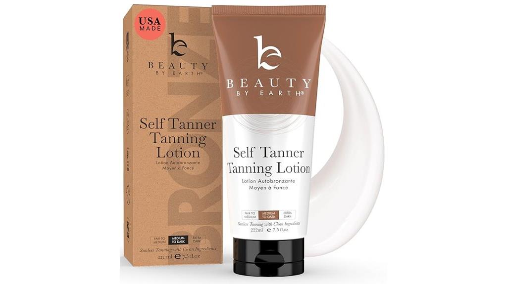 organic moisturizing self tanner
