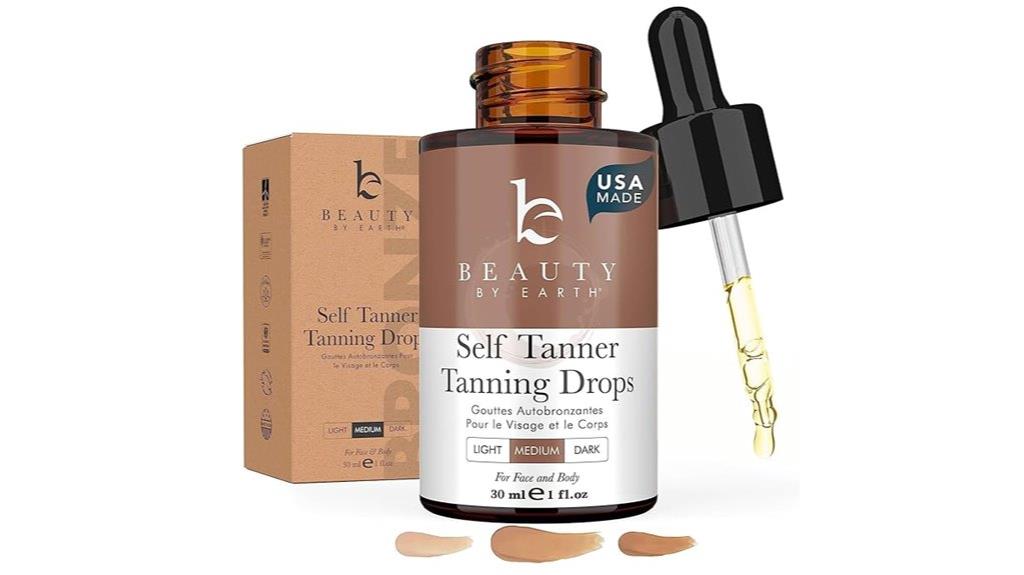organic natural face tanner