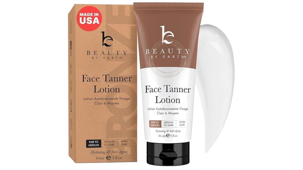 organic usa made self tanner
