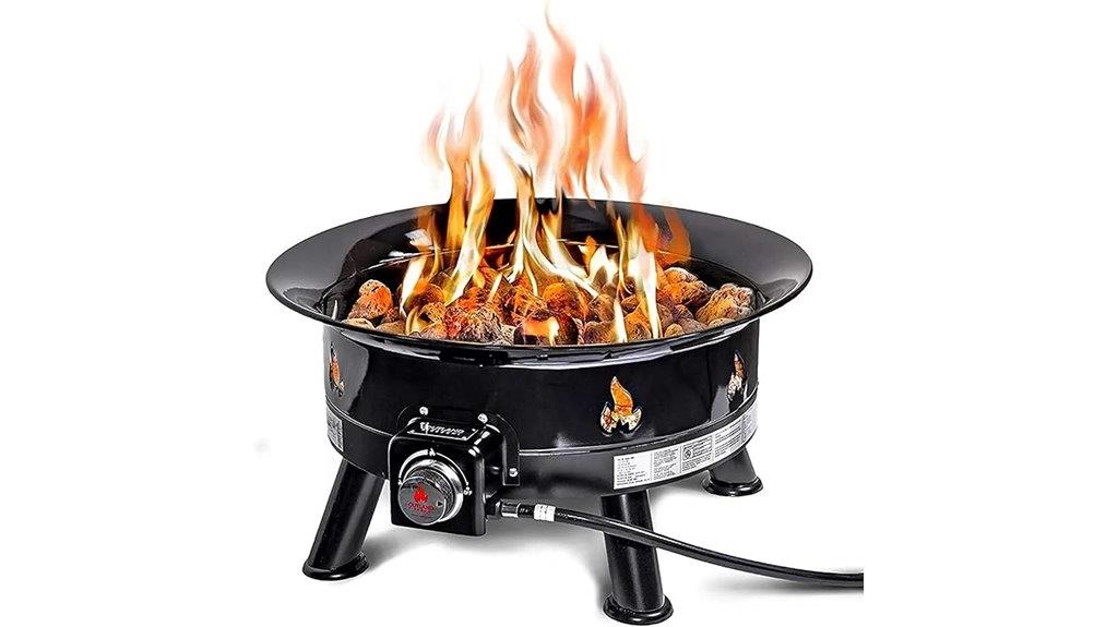 outdoor smokeless firepit design