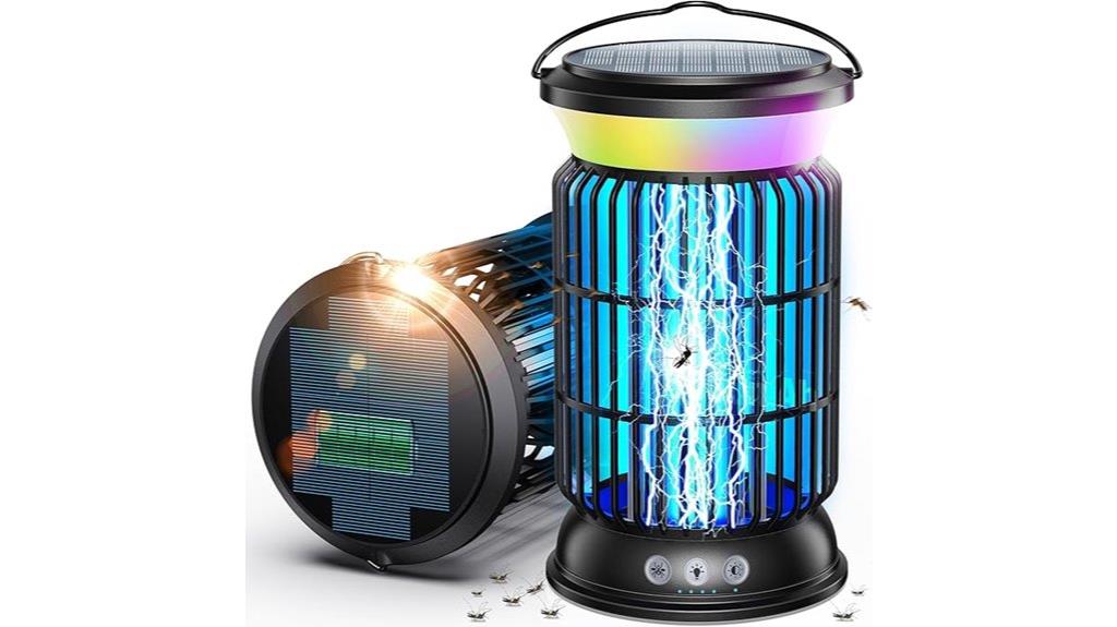 outdoor solar mosquito zapper