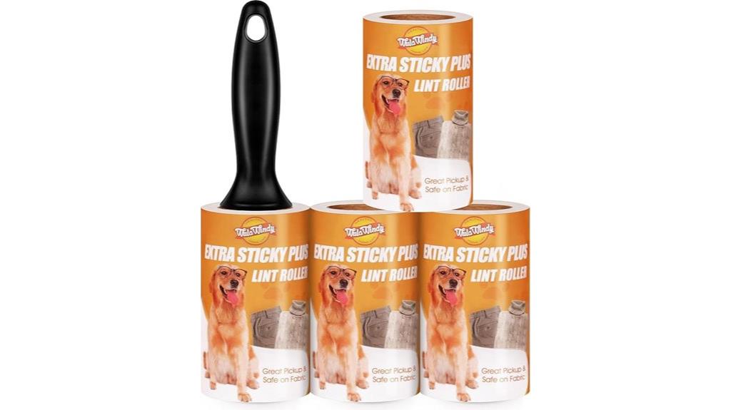 pet hair lint roller pack