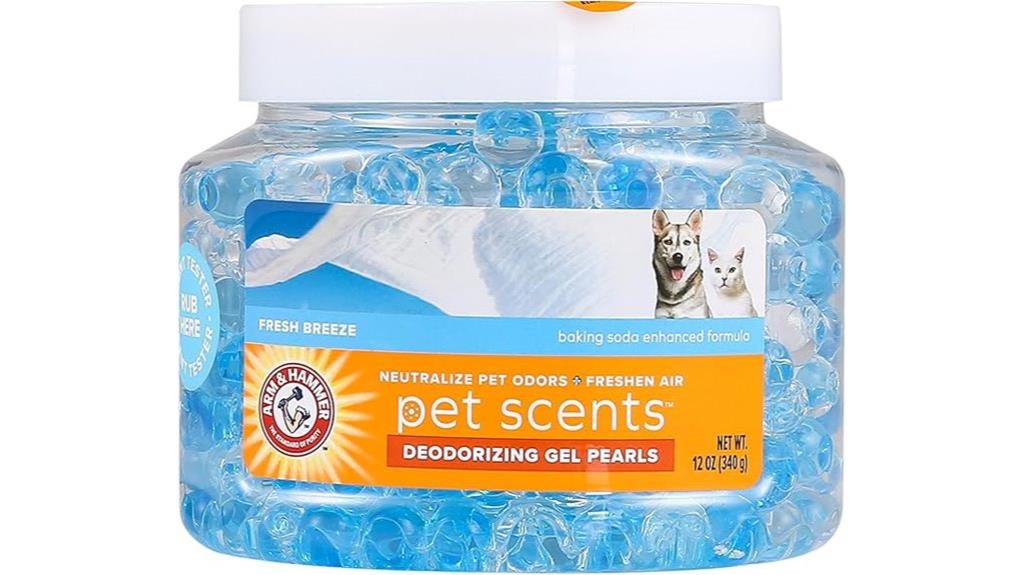 pet odor neutralizing gel