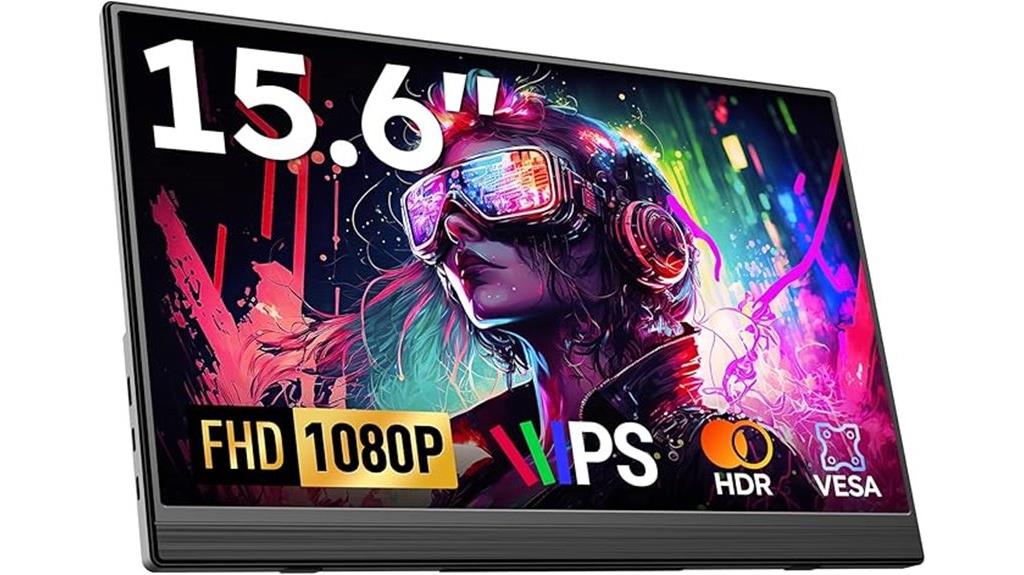 portable 15 6 inch fhd monitor