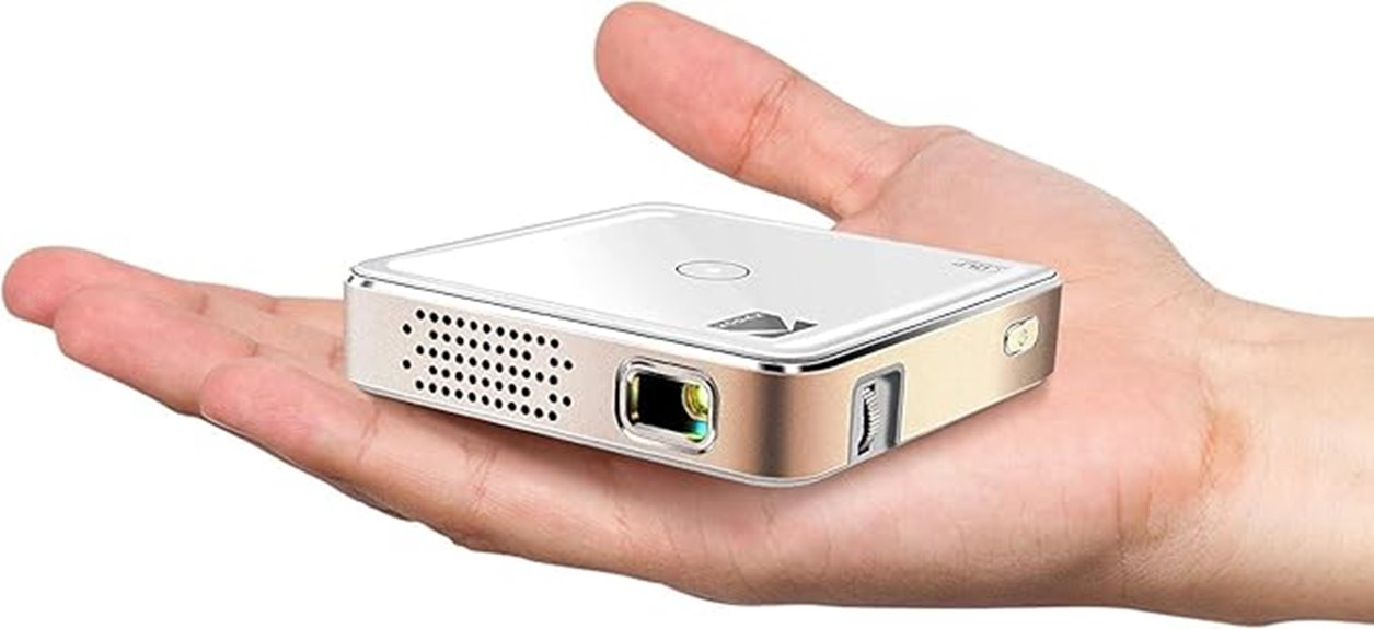 portable hd projector with speaker