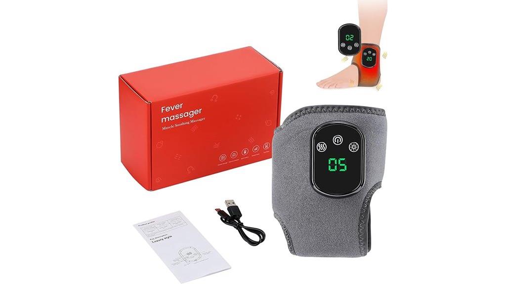 portable heat vibration massager