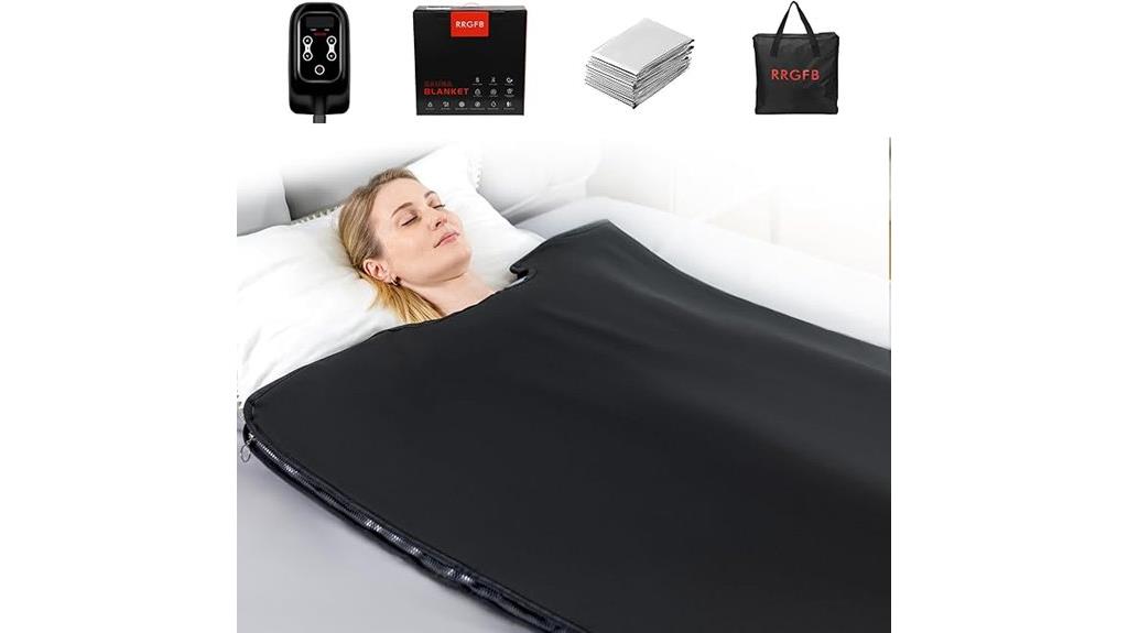 portable infrared sauna blanket