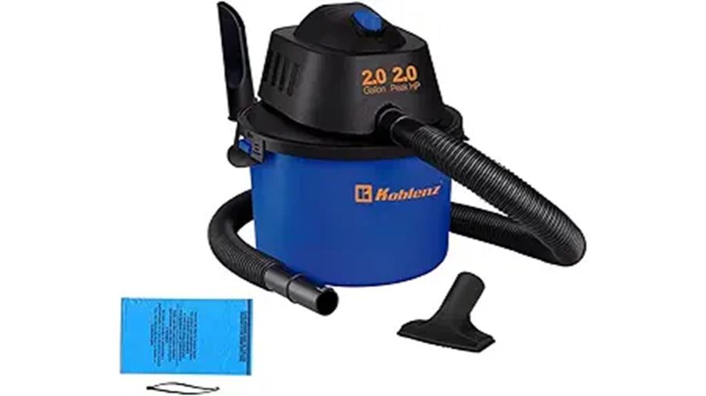 portable koblenz vacuum