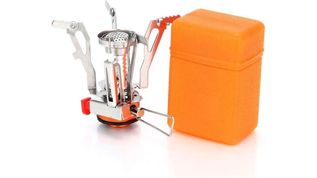 portable piezo camping stove
