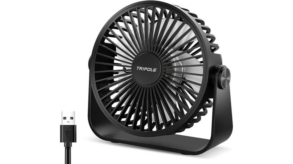 portable usb desk fan