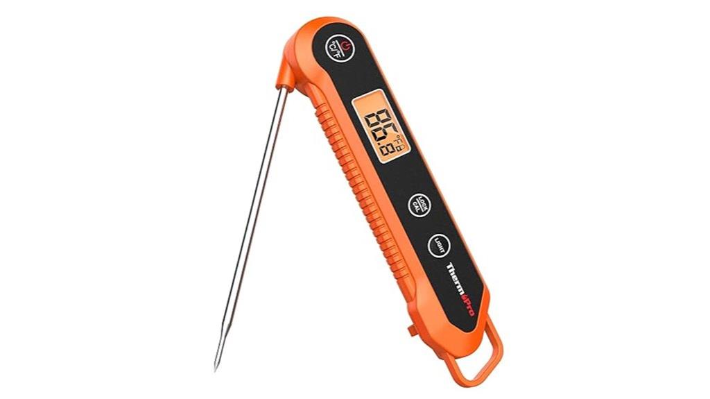 rapid digital meat thermometer