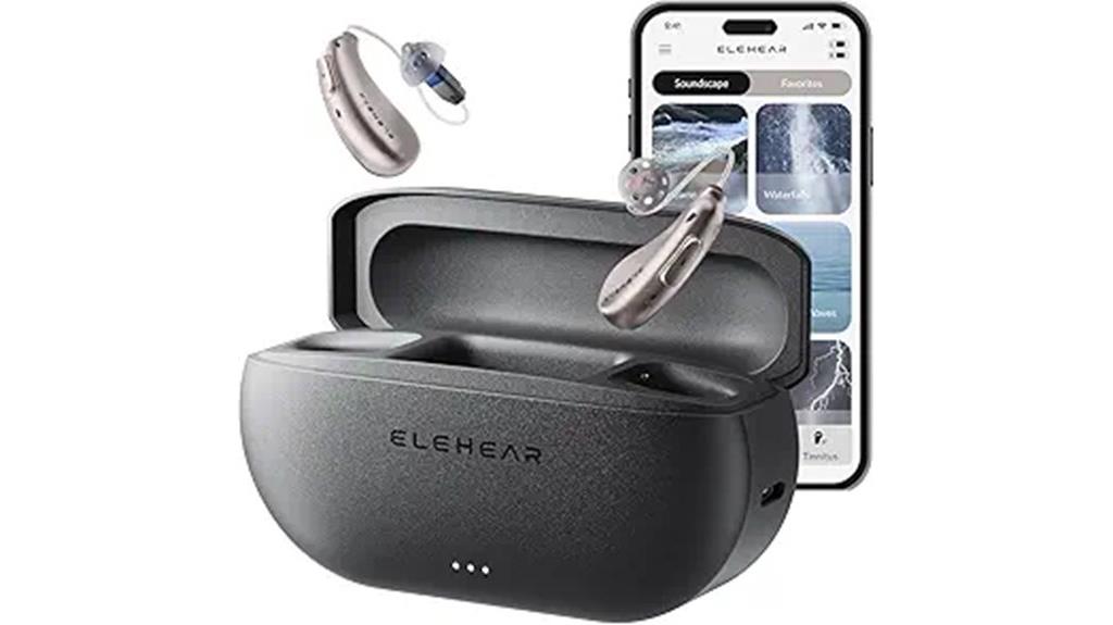 rechargeable bluetooth otc hearing aids