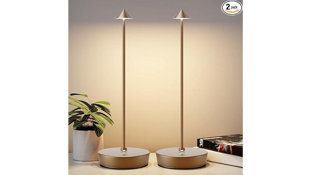 rechargeable cordless table lamps