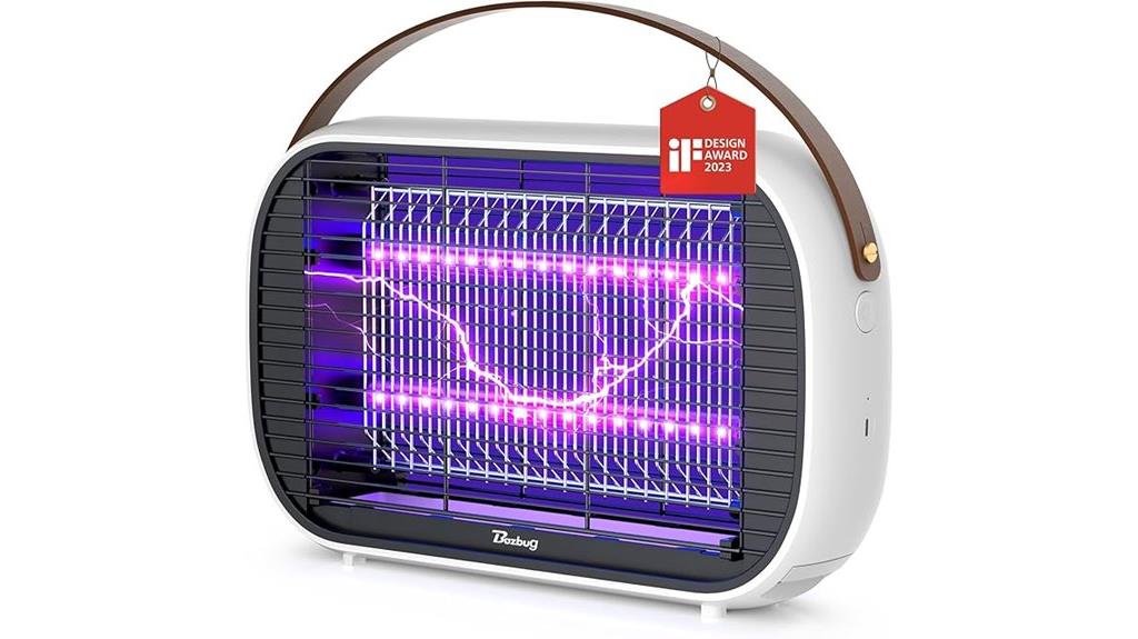 rechargeable portable led bug zapper