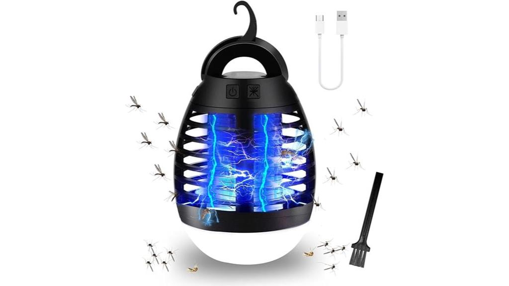 rechargeable waterproof mosquito zapper