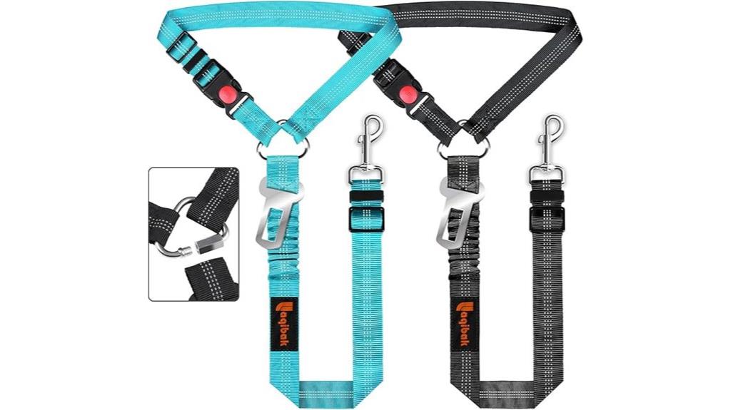 removable car dog harness