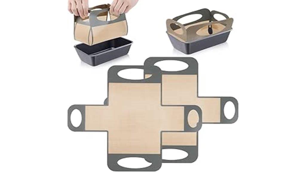 reusable silicone bread liners