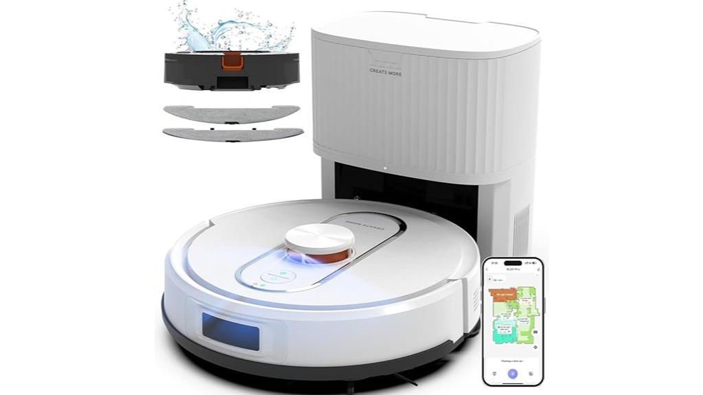 robot vacuum with mopping