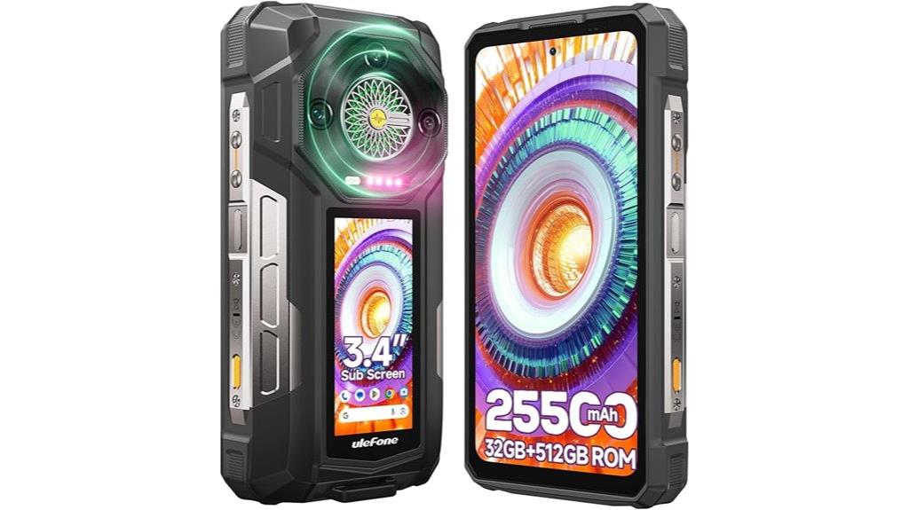 rugged 5g smartphone features