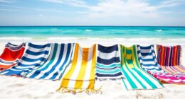sand resistant quick drying beach towels