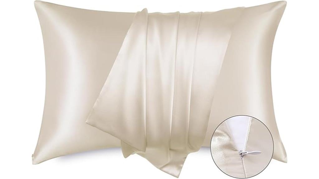 satin pillowcase two pack