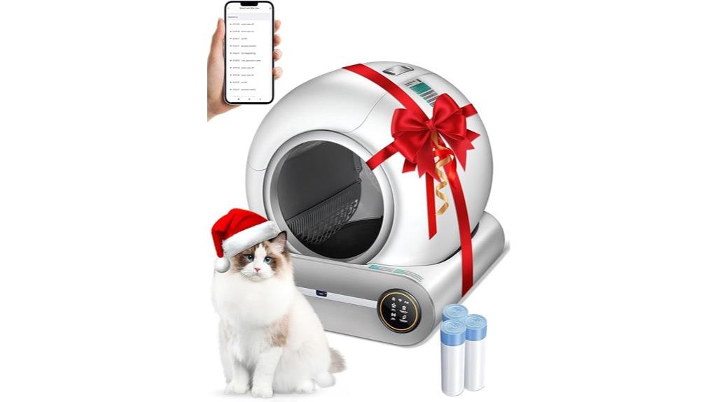 self cleaning multi cat litter box
