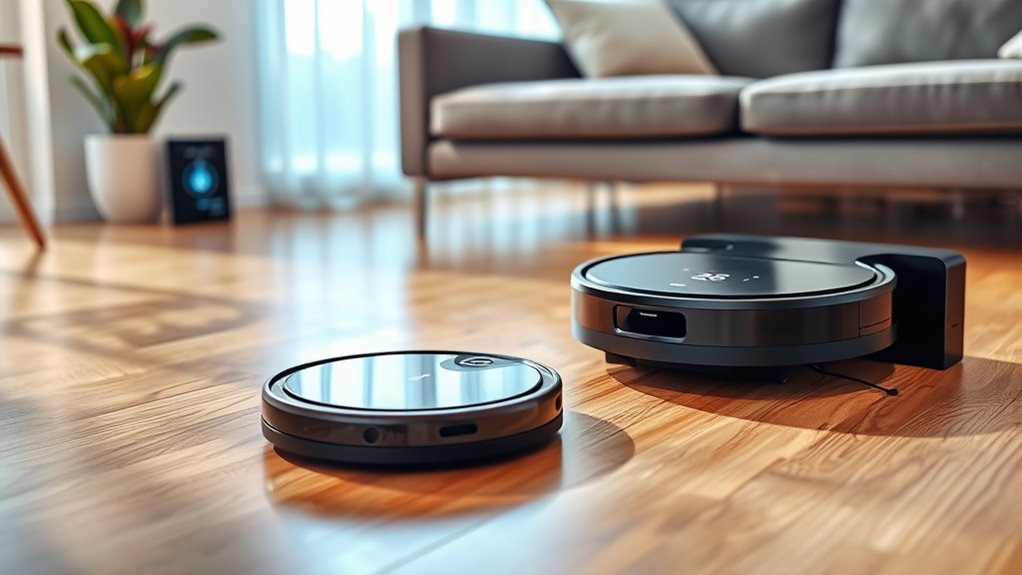 self emptying vacuum features