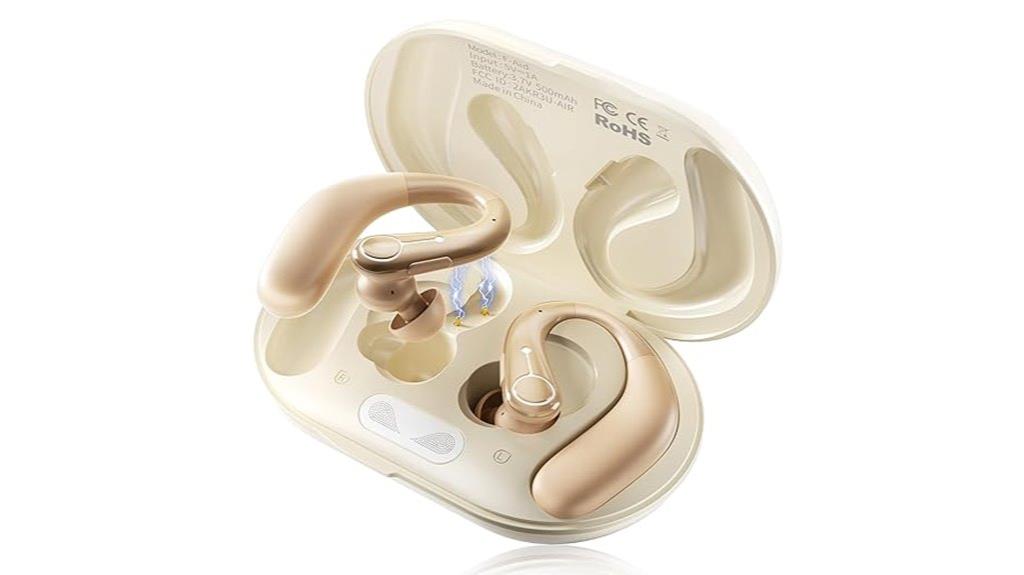 senior noise canceling bluetooth hearing aids