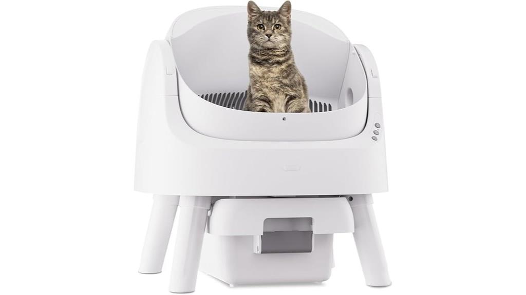 sensor enabled automatic litter box