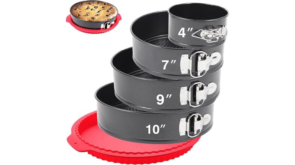 set of four pans