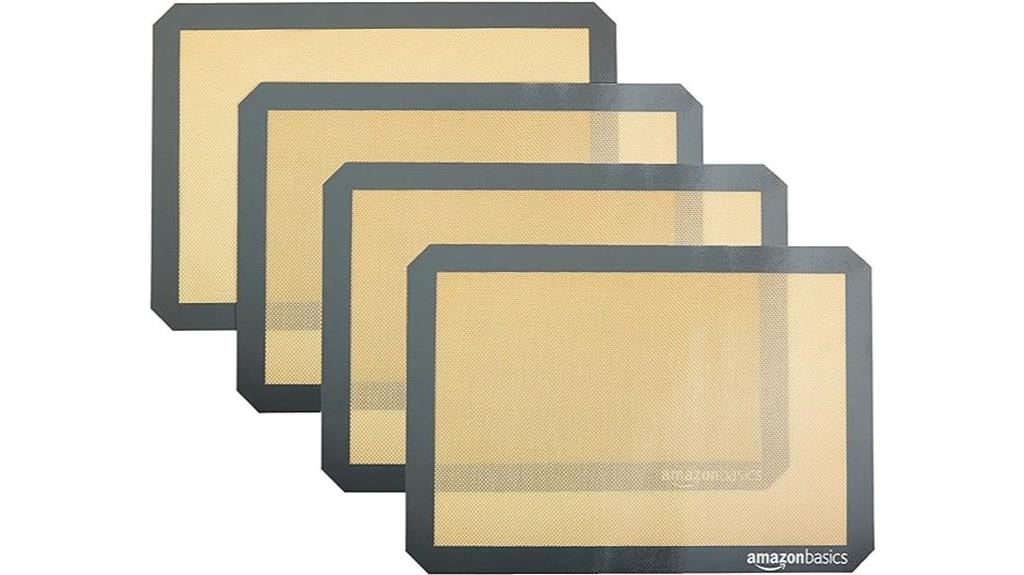 silicone baking mat pack