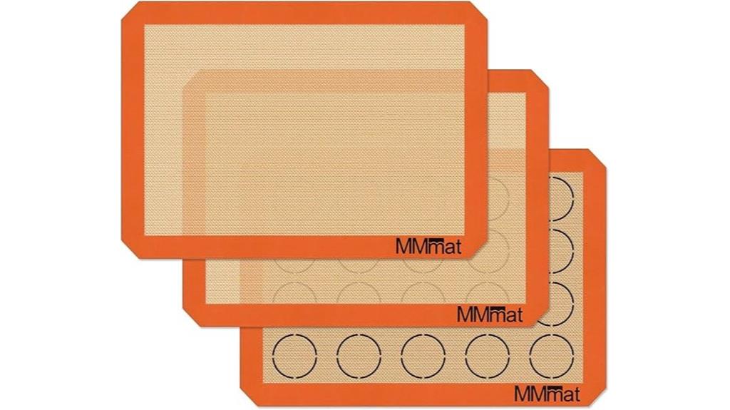 silicone baking mat set