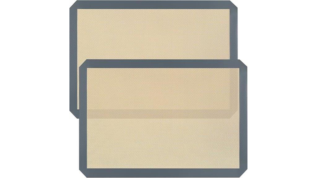 silicone baking mat set