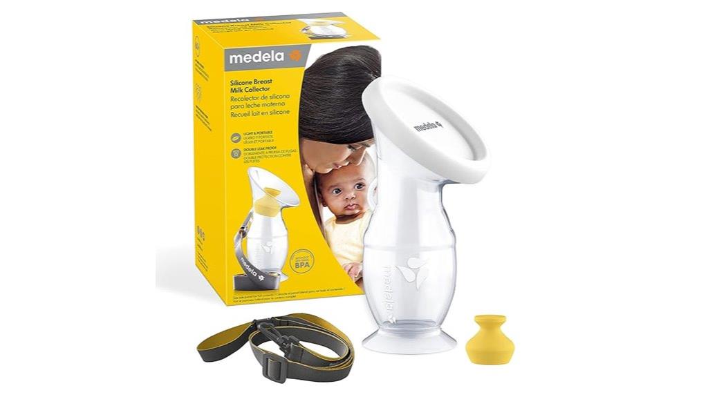 silicone breast milk collector