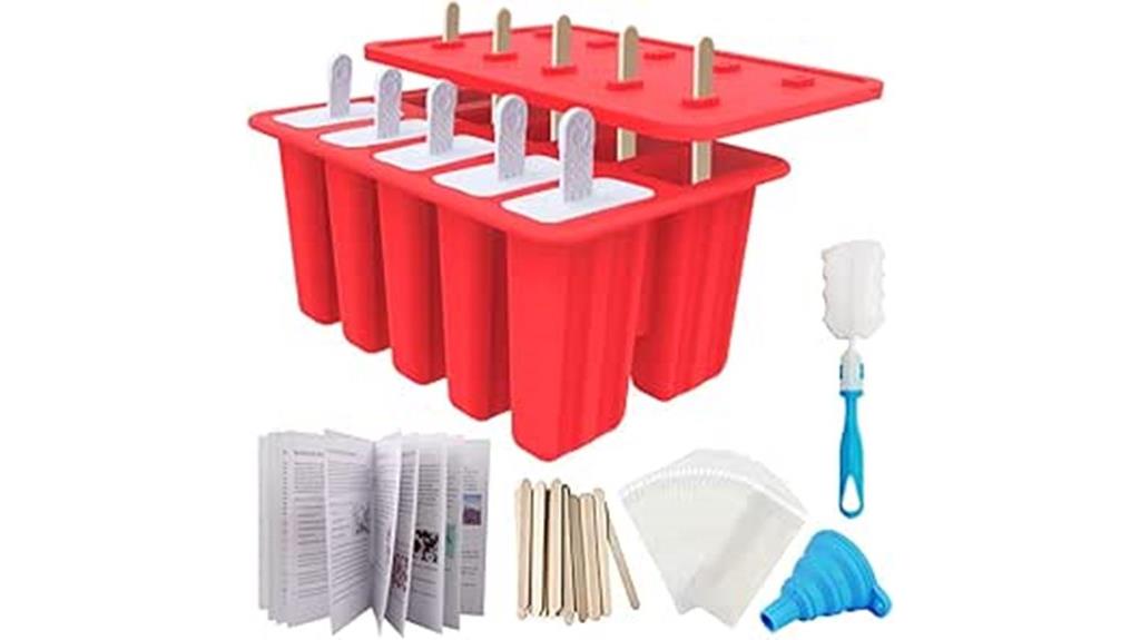 silicone ice pop molds