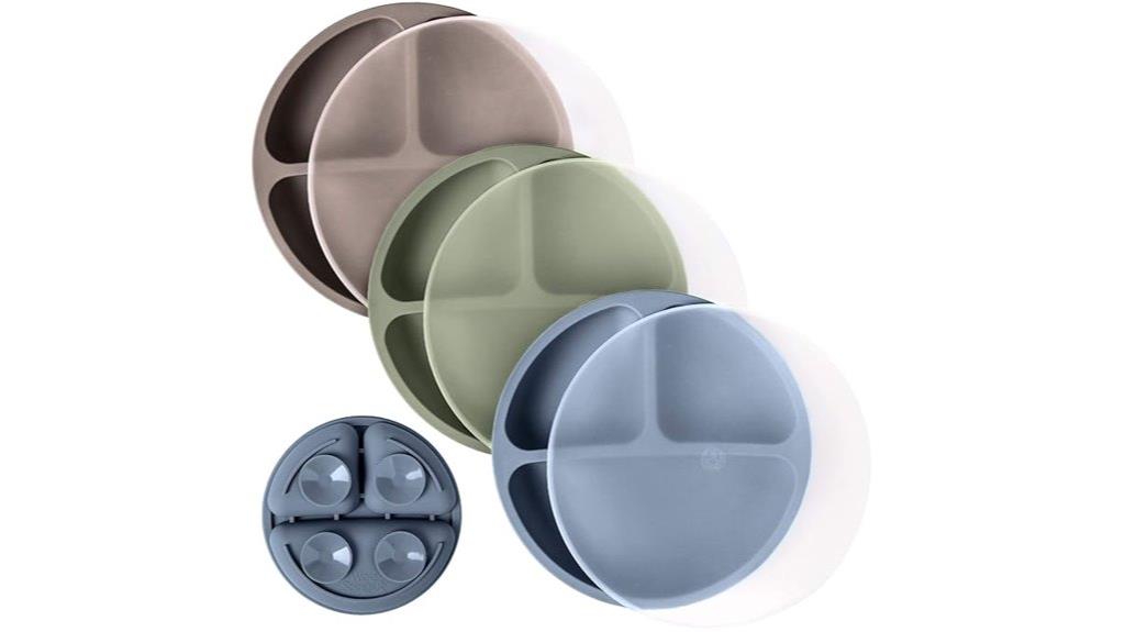 silicone plate set lids