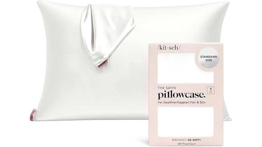 silky zipper pillowcase accessory
