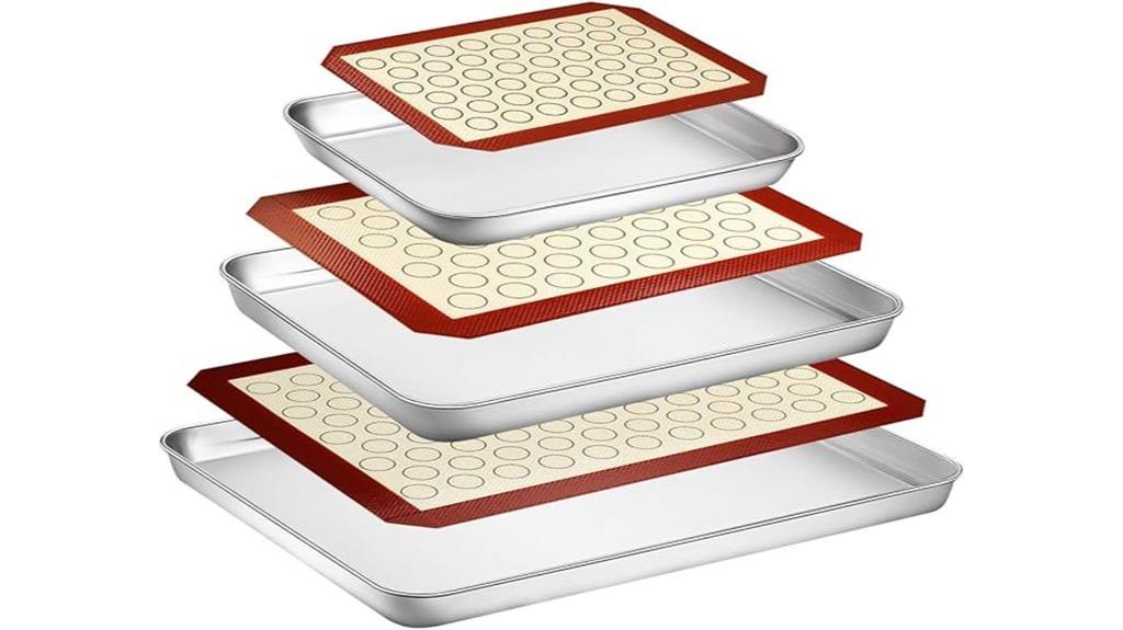 six piece baking set