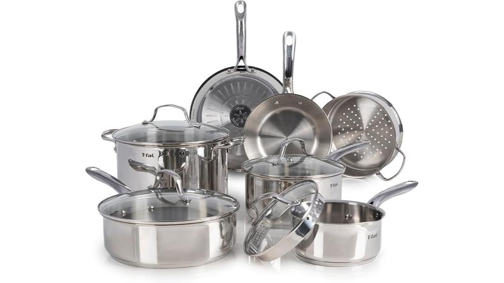 stainless steel 11 piece set