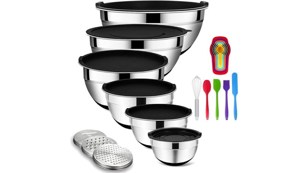 stainless steel mixing bowls