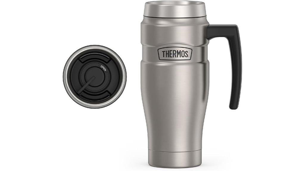 stainless steel travel mug