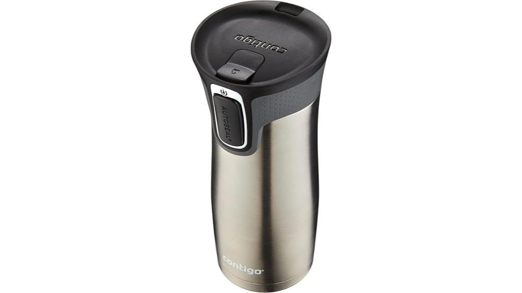 stainless steel travel mug