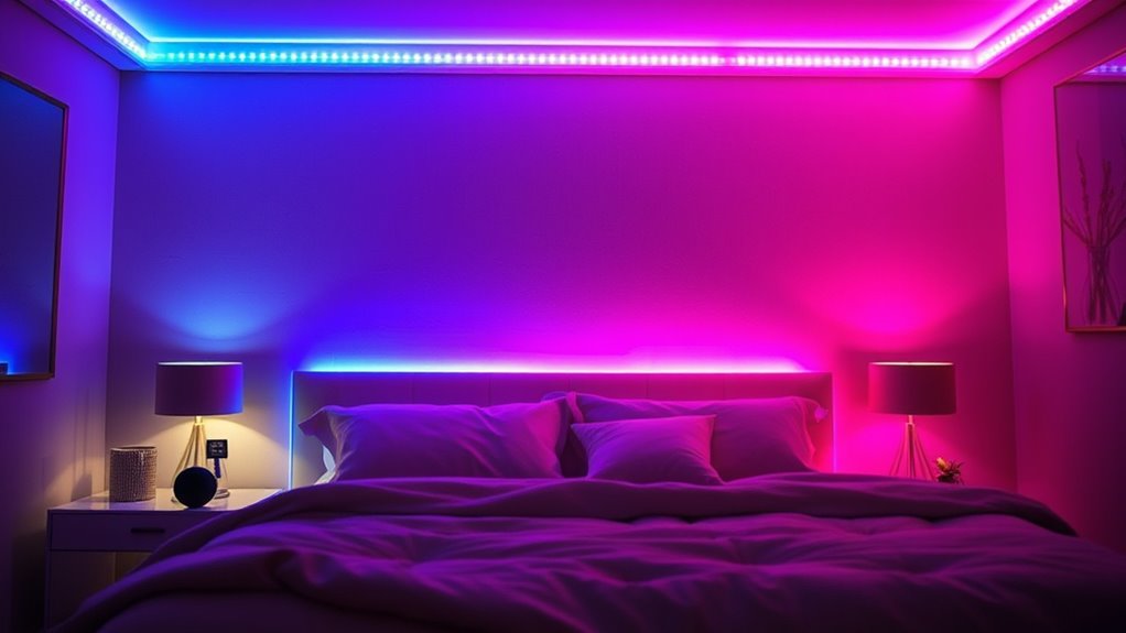 top bedroom led strip lights