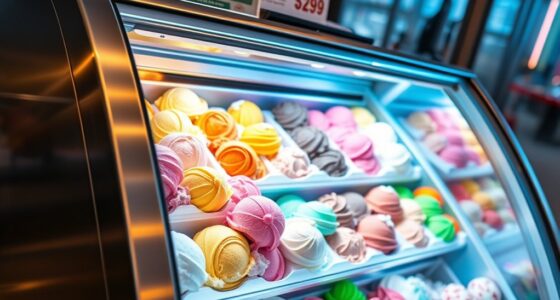 top counter ice cream freezers